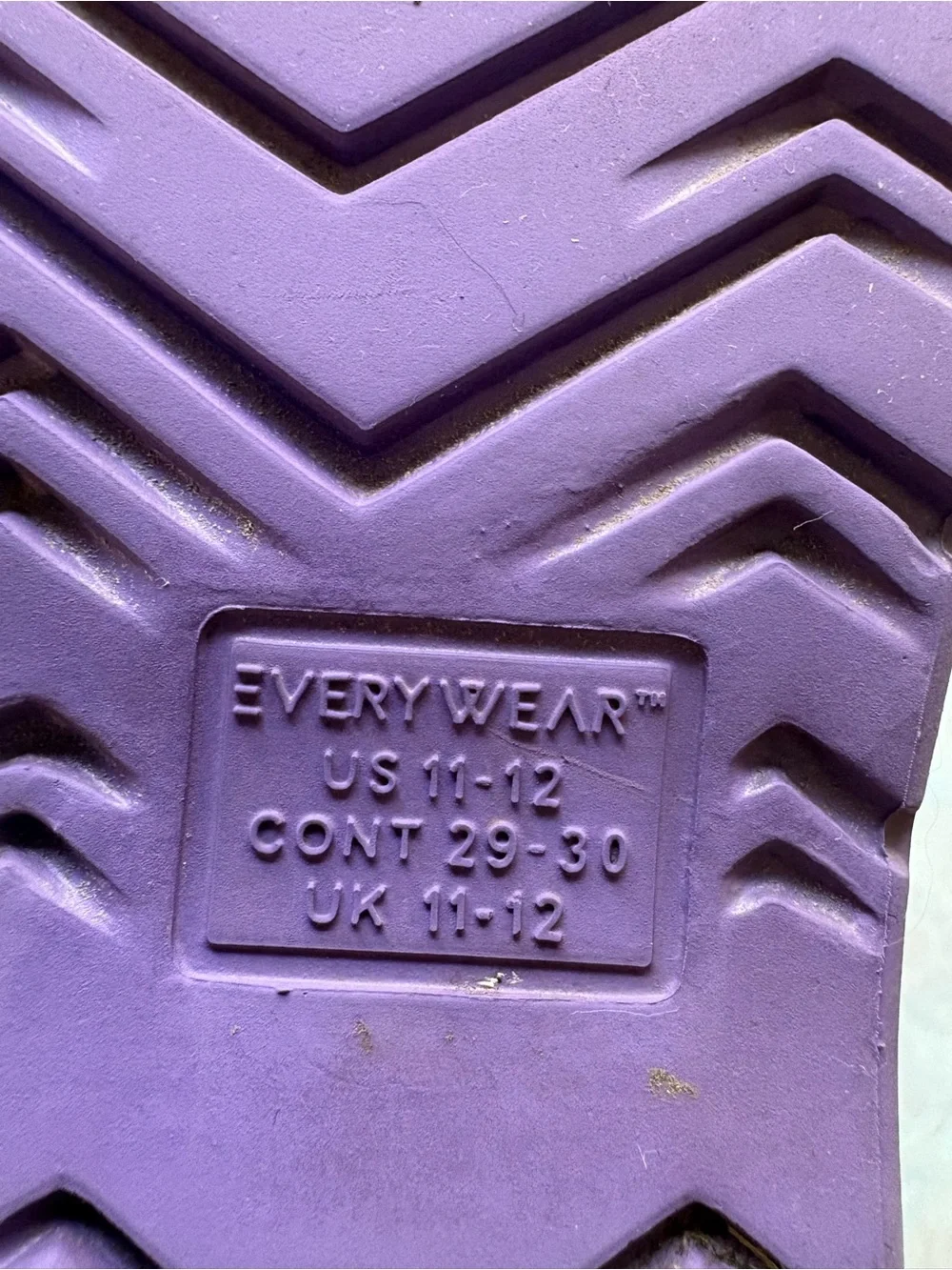 totes Kids Purple Rain Boots with Pink Pull Tabs